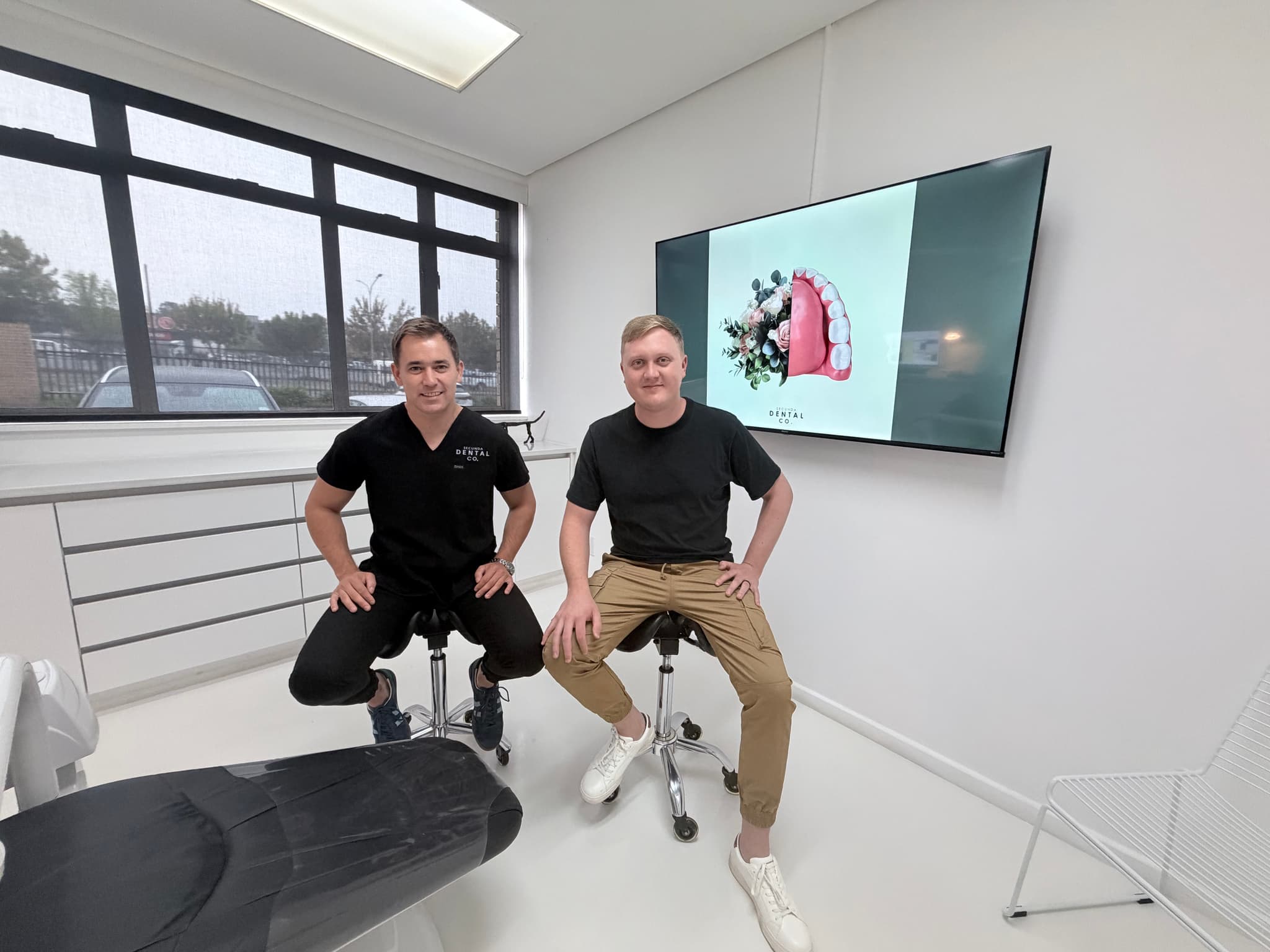 Dr Stefan Pretorius and Ruan Baker, Cavitech AI co-founders